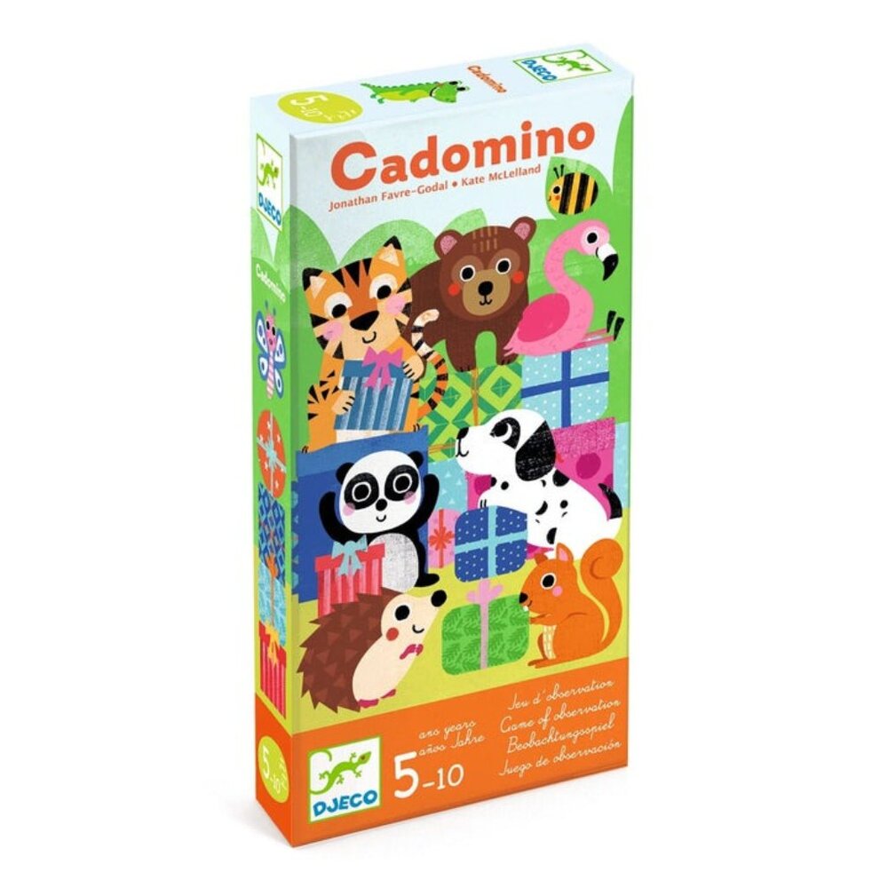 Djeco Cadomino Observation & Speed Card Game Age 5+ New Sealed